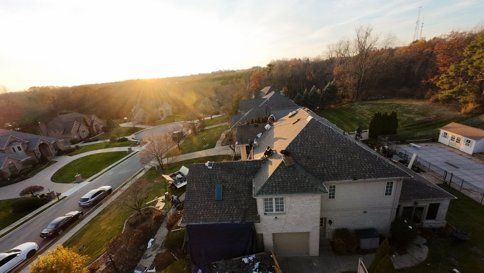 Residential roof repair in Mahoning Valley OH
